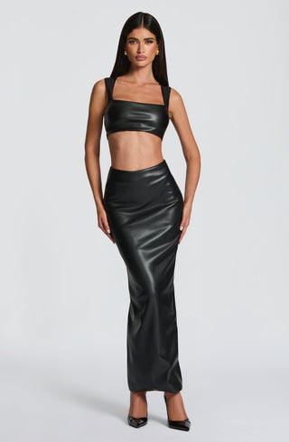 Amaya Top - Black - Napalia