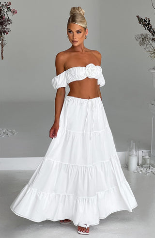 Carmen Top - Ivory - Napalia