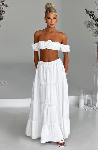 Carmen Top - Ivory - Napalia