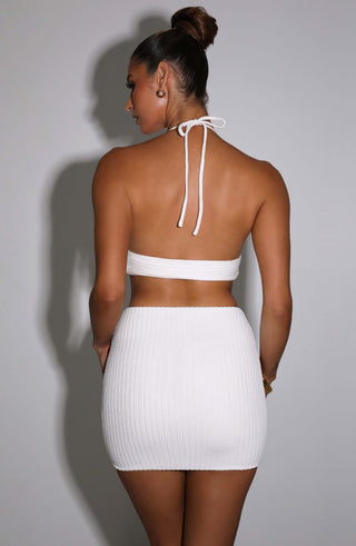 Irene Mini Skirt - White - Napalia