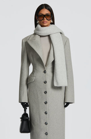 Jeanie Scarf - Light Grey - Napalia