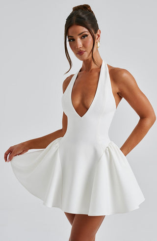 Joanne Playsuit - Ivory - Napalia