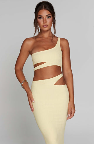 Kaela Top - Lemon - Napalia