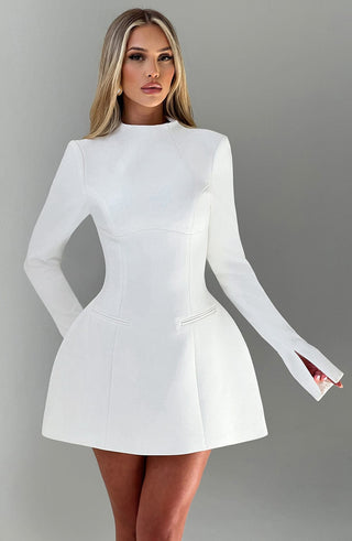 Kelly Mini Dress - Ivory - Napalia
