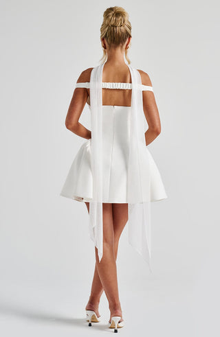 Marla Mini Dress - Ivory - Napalia