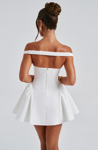 Marla Mini Dress - Ivory - Napalia