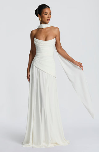 Mila Scarf - Ivory - Napalia