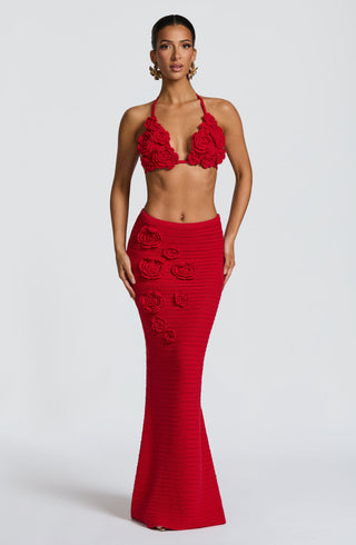 Nerida Top - Red - Napalia