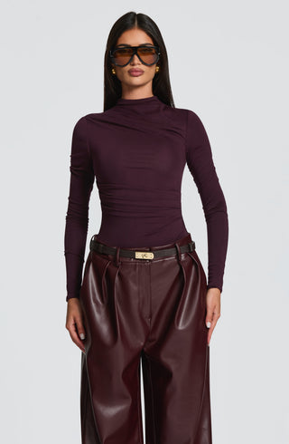 Pearson Bodysuit - Plum - Napalia