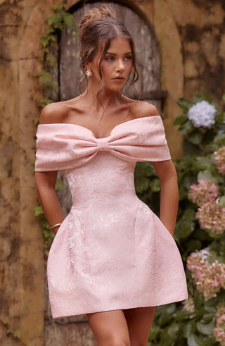 Raquel Mini Dress - Blush - Napalia