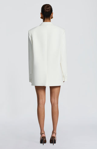 Reece Blazer - Ivory - Napalia