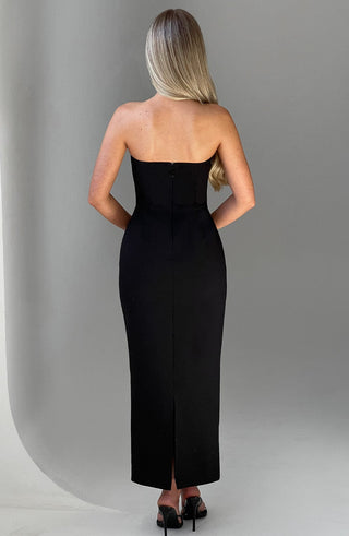 Roxanne Midaxi Dress - Black - Napalia