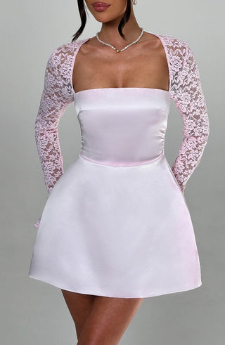 Sadie Mini Dress - Blush - Napalia
