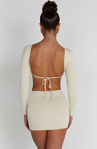 Sahra Top - Cream - Napalia