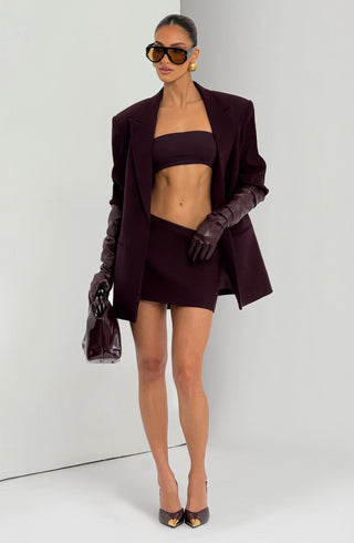 Simi Top - Plum - Napalia