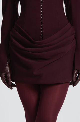 Susie Mini Dress - Plum - Napalia
