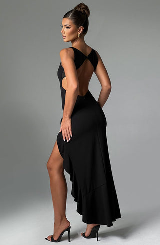 Theadora Maxi Dress - Black - Napalia