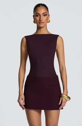 Tori Bodysuit - Plum - Napalia