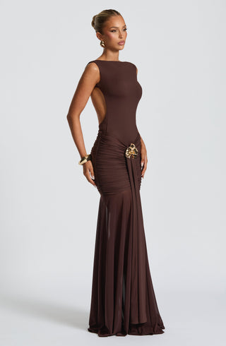 Tori Bodysuit - Plum Brown - Napalia