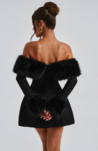 Villanelle Mini Dress - Black - Napalia