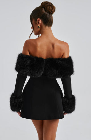 Villanelle Mini Dress - Black - Napalia