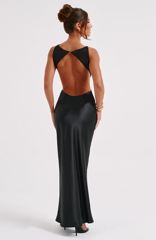 Yves Maxi Dress - Black - Napalia